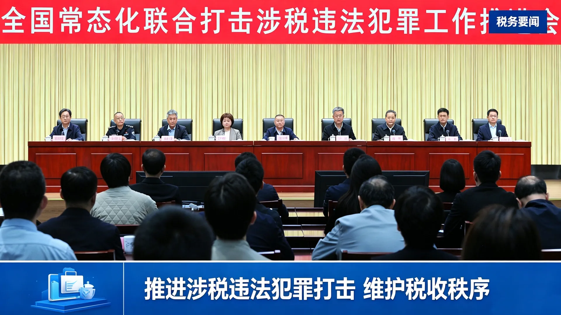 全国八部门常态化联合打击涉税违法犯罪工作推进会议在京召开